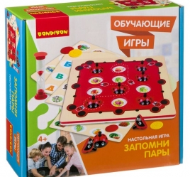 Обучающая настольная игра Bondibon Запомни пары